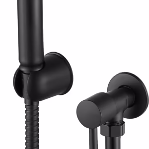 Black Brass Douche Set