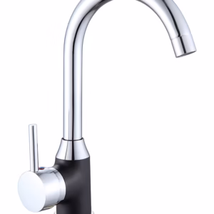Chrome/Black Kitchen Tap-TC09-