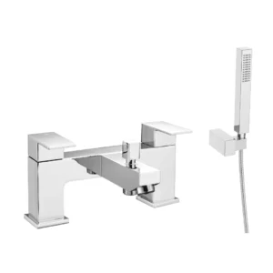 Chrome Bath Shower Mixer Tap -CRM08- Incl. Kit