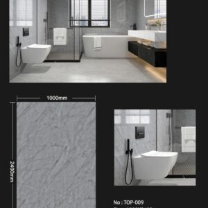 PVC Wall Panel -1000mm x 2400mm x 10mm - Top 009