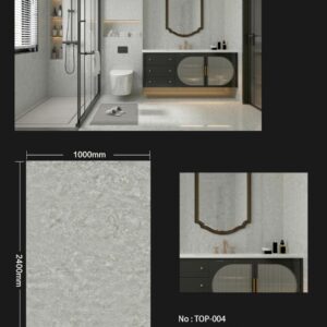 PVC Wall Panel -1000mm x 2400mm x 10mm - Top 004