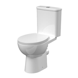 Rimless Toilet -NCS750- Pan, Cistern & Soft Close Seat
