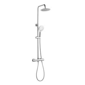 Chrome Round Thermostatic Shower Mixer SUPM15
