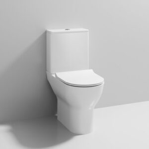 Closed Coupled Toilets Pan Cistern & Seat With Fittings NCG350