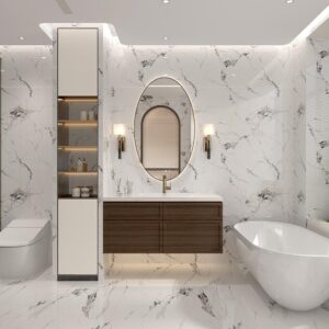 PVC Wall Panel-1000mm x 2400mm x 10mm Top-043