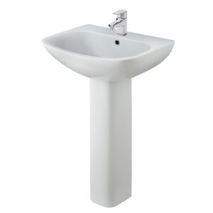 545mm Square Basin & Pedestal