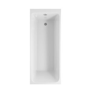 Tuscan Square Single End 1700x700x550mm 0TH Bath w/Legs