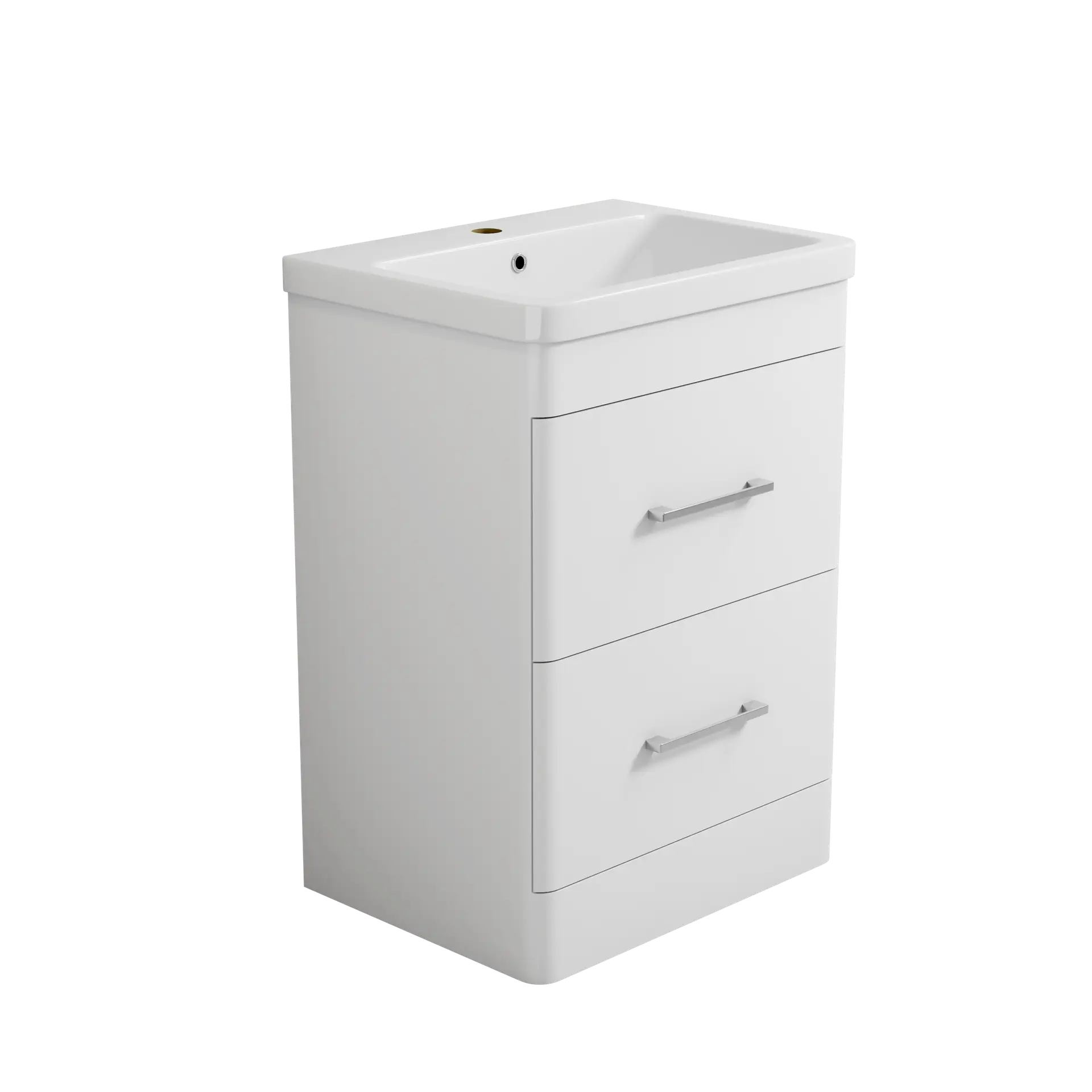 Bliss 600mm 2 Draw Floorstanding Vanity