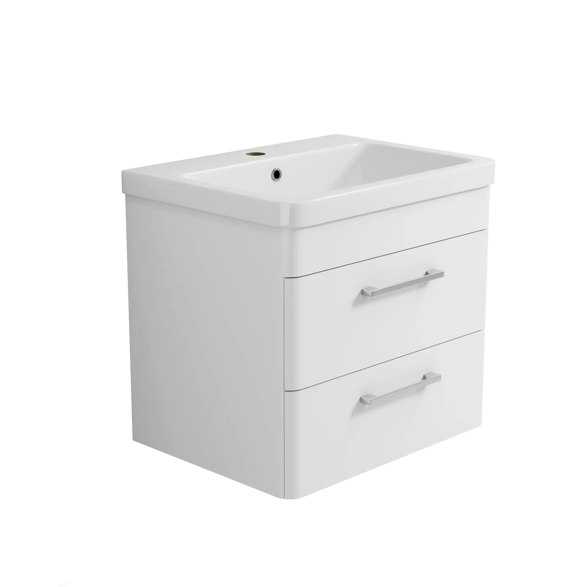 Bliss 600mm 2 Draw Wall Hung Vanity