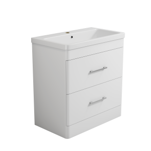 Bliss 800mm 2 Draw Floorstanding Vanity