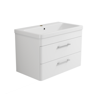 Bliss 800mm 2 Draw Wall Hung Vanity