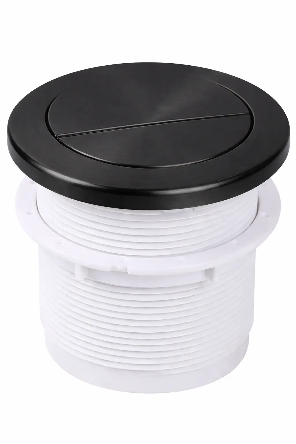 Matte Black Button for Pneumatic Cistern